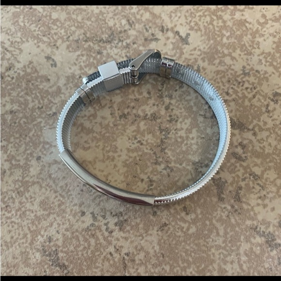 New! Stainless Steel Unisex Emergency Alert Blood Thinner Bracelet. - Picture 2 of 9